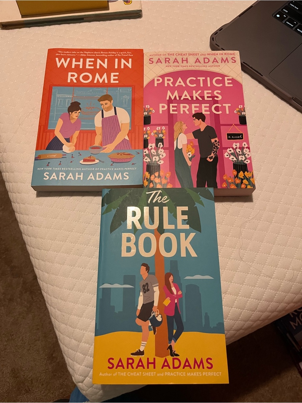 Barnes & Noble — teal, yellow & pink Sarah Adams Paperback Set